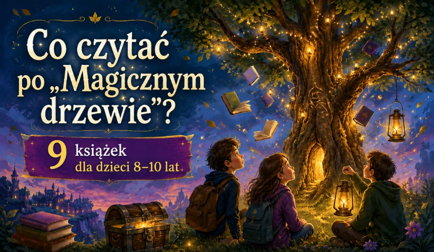 Co czytać po „Magicznym drzewie”? 9 książek dla dzieci 8–10 lat