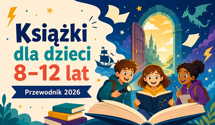 Książki dla dzieci 8–12 lat (middle grade) – co czytać? Przewodnik 2026